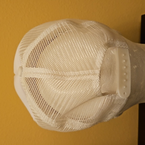 VINTAGE SCHWISTER FORD CAP HAT CAP TRUCKER 1980s white blue adjustable str… - Picture 4 of 8